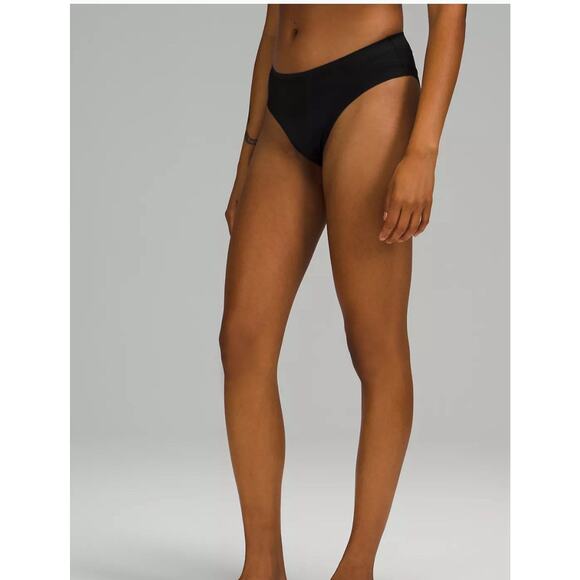 Lululemon Invisiwear Mid-Rise Bikini Size Large Underwear 5 Pack Black NIB - Picture 3 of 8